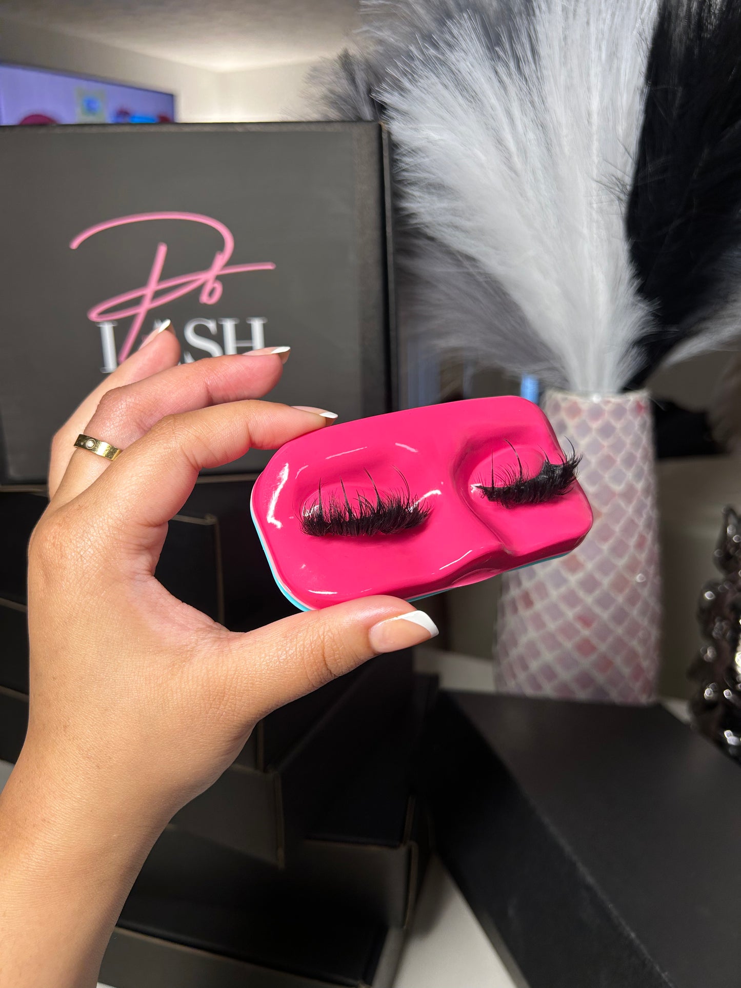 “Wispy set” custom lash strips